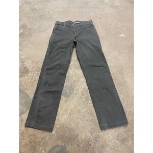 Carhartt Pants Mens 34x34 Gray Rugged Flex Relaxed Fit Carpenter Work 102291